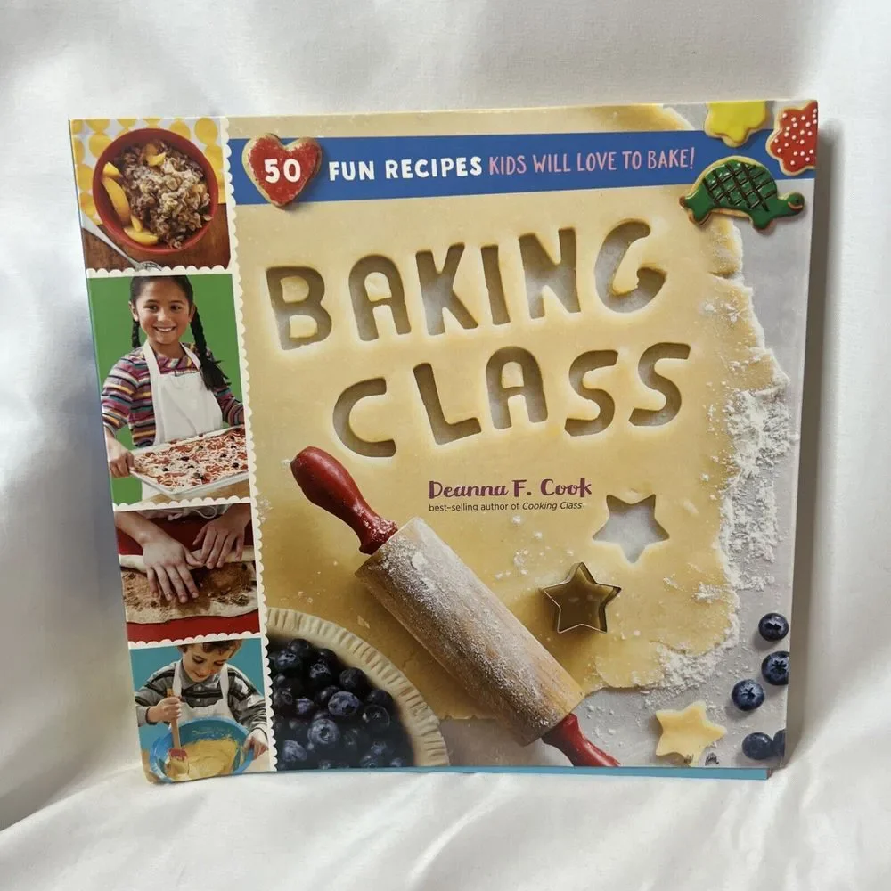 Kids Cookbooks‎ Set Of 2 Recipe Cooking Baking Deanna F. Cook NEW